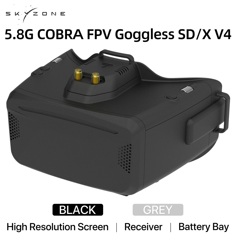 SKYZONE Cobra kacamata Video,  - Skyzone Cobra X V2 Fpv Goggles ulasan dan harga